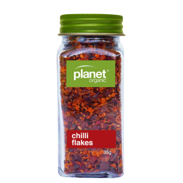 Organic Spices - Chilli Flakes 35g (Planet Organic)