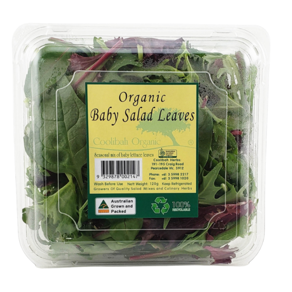 Organic Salad Mix 120g Punnet