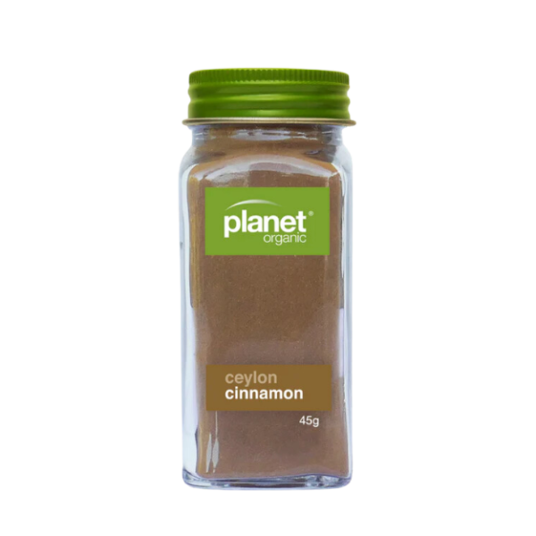 Organic Spices - Ceylon Cinnamon 45g (Planet Organic)